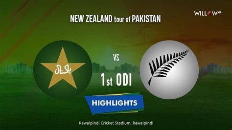 Highlights 1st Odi Pakistan Vs New Zealand 1st Odi Pak Vs Nz Youtube