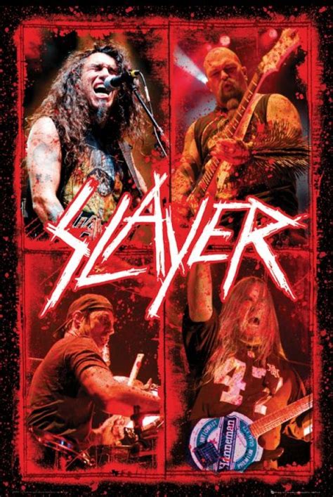 Slayer posters - Slayer Live poster LP1371 - Panic Posters