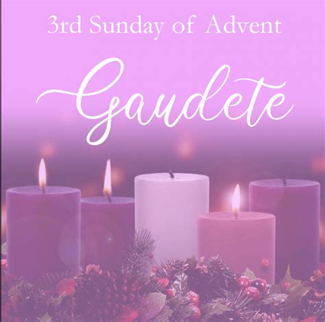 The Third Sunday Of Advent