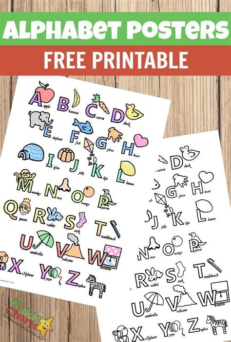 Free Uppercase Letter Alphabet Posters For The Classroom