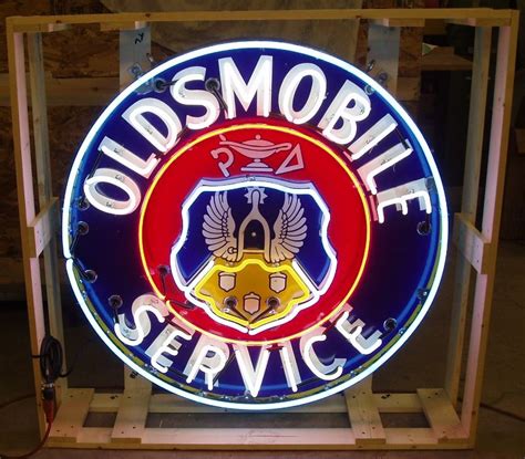 Oldsmobile Neon Sign Cool Neon Signs Neon Signs