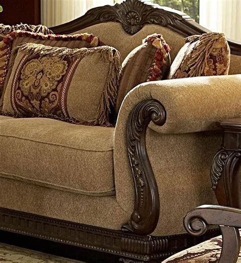 Sofa With Wood Trim Doncrocker