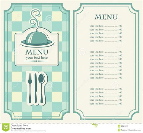 Don't forget to like, comment, share and subscribe! Menus cafe or restauran stock vector. Illustration of food ...