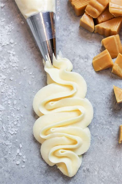 Salted Caramel Frosting Recipe Chelsweets