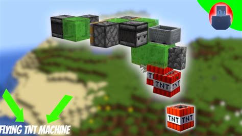 How To Make Flying Tnt Machine In Minecraft 1172021 Youtube