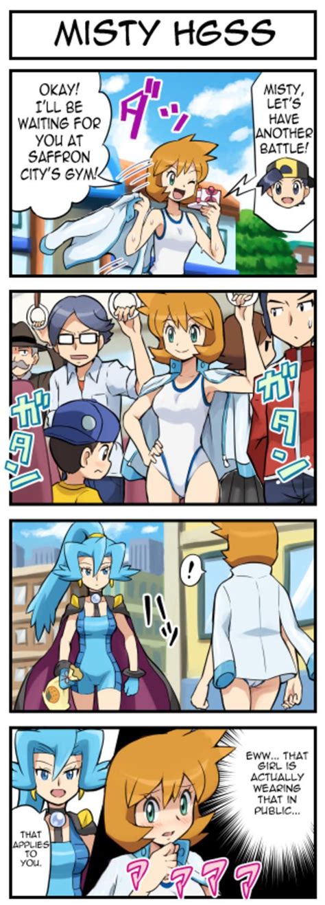 Leader Misty Pokémon Pokemon Memes Pokemon Funny Pokemon Manga