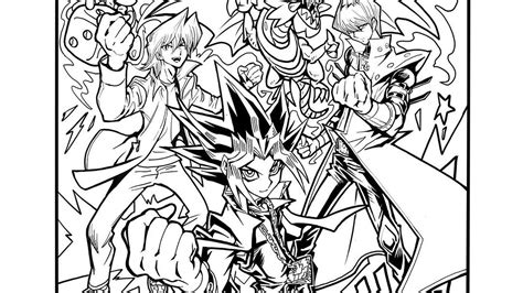 The Creator Of Yu Gi Oh Shared An Awesome Coloring Page On Social Media — Geektyrant