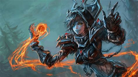Wallpaper Video Games Fantasy Art Fantasy Girl Anime World Of Warcraft Undead Comics