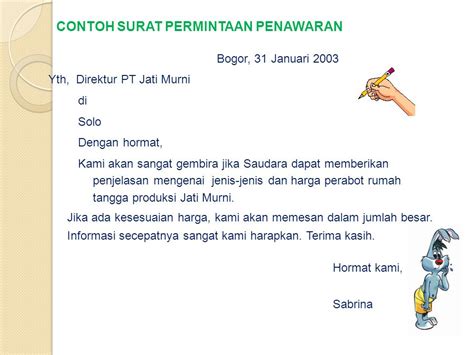 Perdagangan memang sesutu yang sangat serius dan dijalani dengan benar sesuai prosedur, apalagi yang perdagangannya sudah kelas atas yang. Contoh Surat Niaga Jenis Penawaran - Contoh Surat