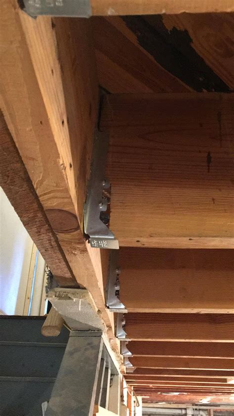 Team mccoy mart | june 16 , 2016. ceiling - How to fix joist hangers where joist is not ...