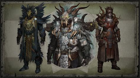 Diablo 4 Concept Art Shows Off The World Enemies Characters And More