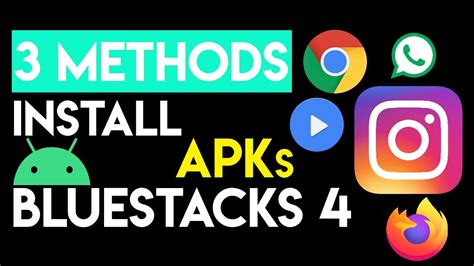 how to install apk on bluestacks emulator 3 ways to install apk on bluestacks 4 wisely youtube