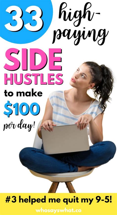 33 Side Hustle Ideas That You Can Do At Home Who Says What Side
