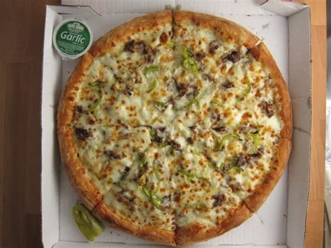 Review Papa John S Philly Cheesesteak Pizza Brand Eating Your Daily Fast Food Reading