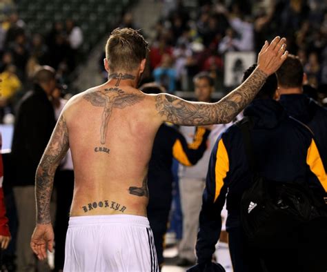 25 David Beckham Tattoos With Meaning And Pictures