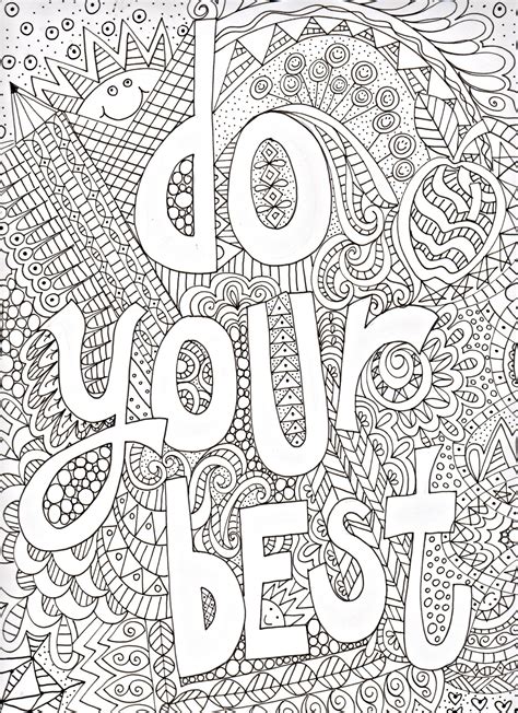 Free printable coloring pages, worksheets, printables, colouring books, crafts and activities for kids of all ages. Free Doodle Art Coloring Pages - Coloring Home