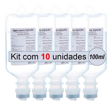 água Para Injeção é água Destilada