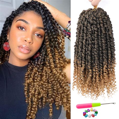 Buy Passion Twist Hair 8 Packs 12 Inch Passion Twist Crochet Hair For