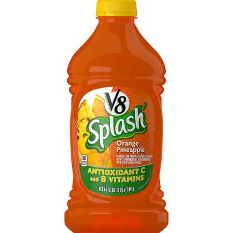 V8® Juice Drink Orange Pineapple 64 Fl Oz Instacart