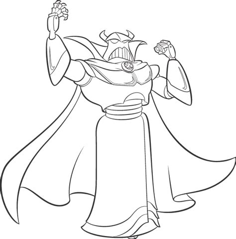 Zurg Toy Story Coloring Pages Avengers Coloring Pages Spiderman