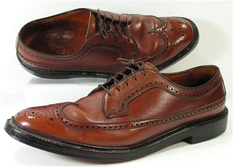 Reserved Florsheim Imperial Wingtip Shoes Mens 11 D C Brown