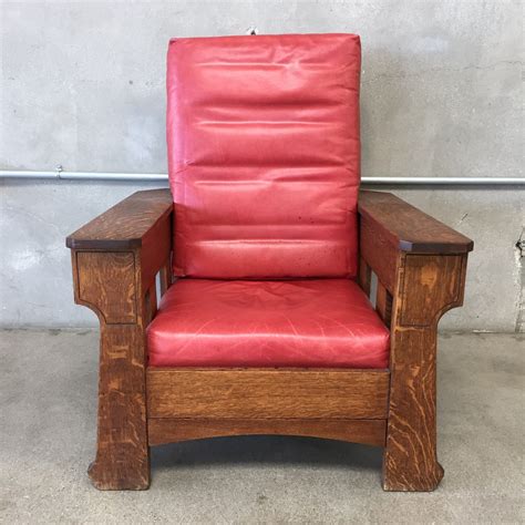 Don't forget to grab accent chairs like this one that gives it well, a stylish accent. Vintage Mission Style Chair by Royal Chair Co. Red Leather ...