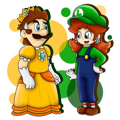 Pin On Luigi And Daisy