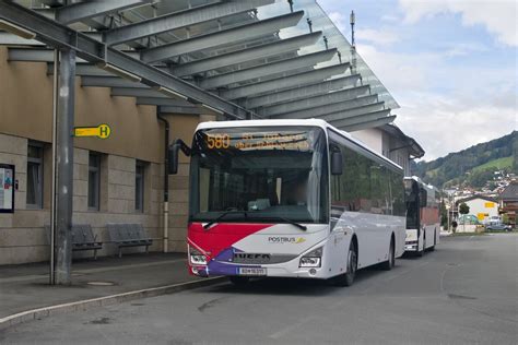 Iveco Irisbus Crossway Von Postbus Bd Als Linie An Der