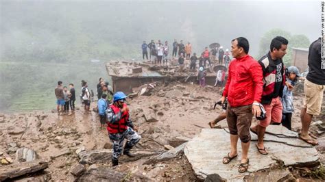 A Landslide In Nepal Killed At Least 11 People 20 Others Remain Missing Cnn