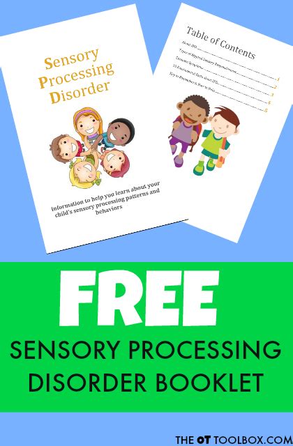 Free Sensory Processing Disorder Information Booklet The Ot Toolbox