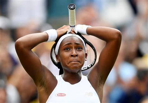 Year Old Cori Gauff Stuns Venus Williams In Wimbledon Debut