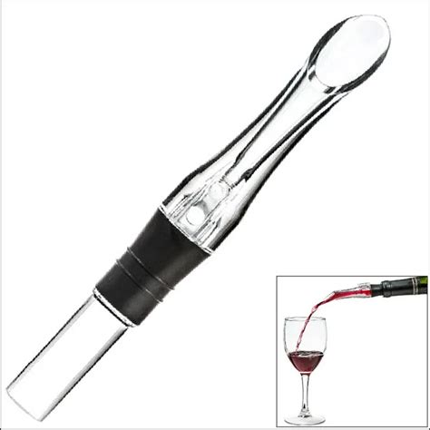 By Dhl Or Ems 500 Pcs Acrylic Aerating Pourer Decanter Wine Aerator Spout Pourer Portable Wine