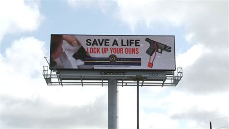 Harris County Billboard Campaign Calls For Safe Gun Storage As Shootings Increase Abc13 Houston