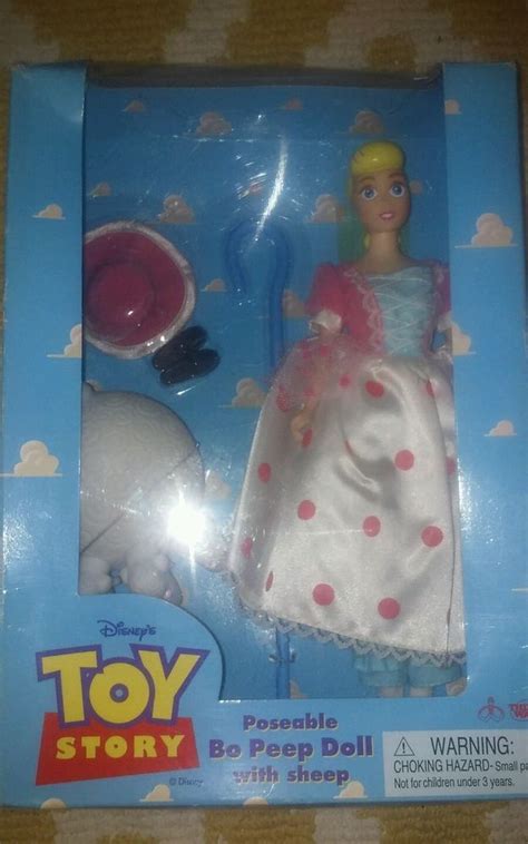 Disney Toy Story Poseable Bo Peep Doll With Sheep New In Box 1995