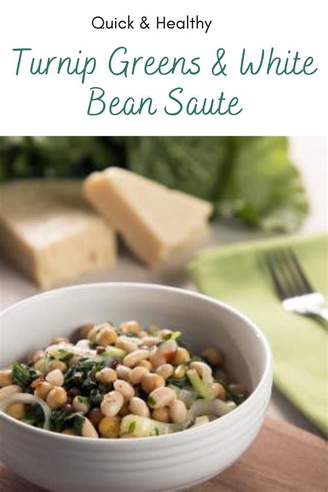 Turnip Greens And White Beans Saute Recipes Spring Recipes Spring