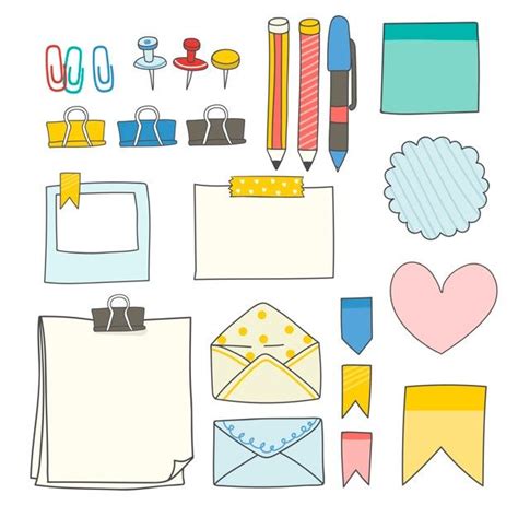 Ahorra con nuestra opción de envío gratis. Download Colorful Stationery Supplies Collection for free | Adesivos imprimíveis gratuitos ...