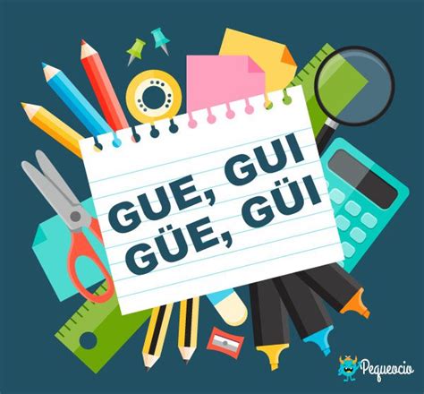 100 Ejemplos De Palabras Con Gue Gui GÜe Y GÜi