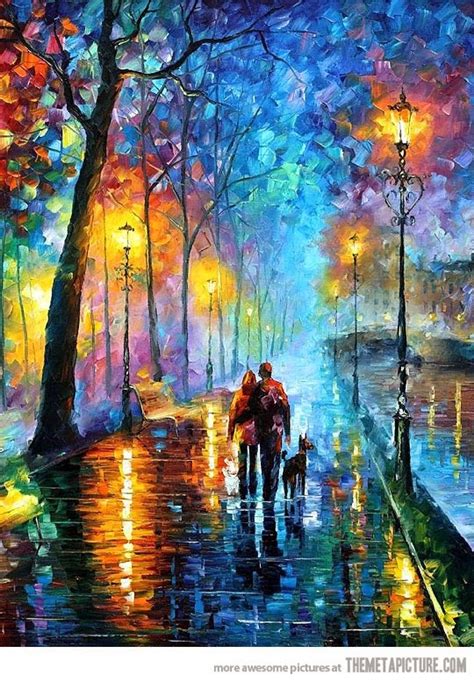 One Of The Most Amazing Oil Paintings By Artist Leonid Afremov World