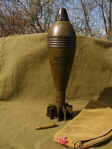 Soviet 82mm O 832d Mortar Round Replica Arms Manufacturer