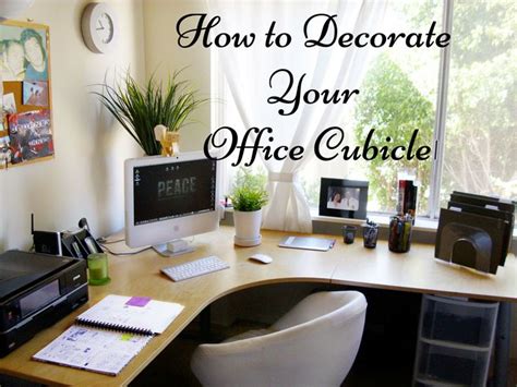 Cubicle Decorating Ideas With Classy Accent Office Space Decor Home