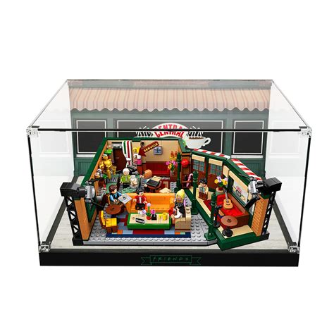 Buy Light Your Bricks Acrylic Display Case Box For Lego Ideas The Friends Central Perk