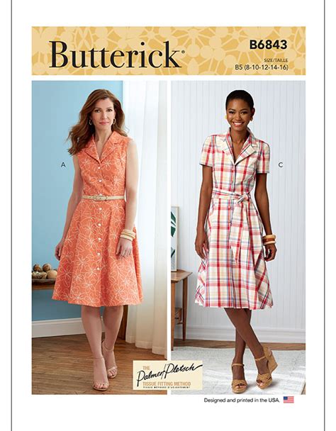 Butterick 6702 Misses Dress Mx