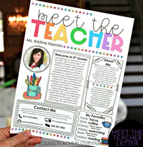 Back To School Night Ideas For Teachers Weareteachers Letter To