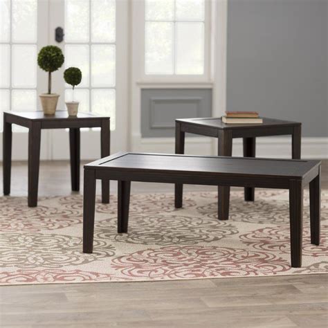 Coffee table 3 piece white marble top. Elizabeth 3 Piece Coffee Table Set | Furniture, 3 piece ...