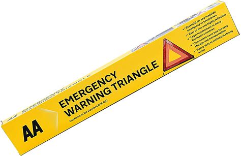 Aa Warning Triangle For Breakdown Roadside Emergency Hazard Aa0071 Eu