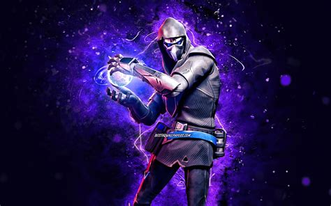 Fusion Violet Neon Lights Fortnite Battle Royale Fortnite Characters