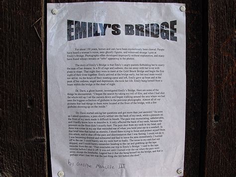 Emilys Bridge Of Stowe Vermonts Most Famous Ghost Story