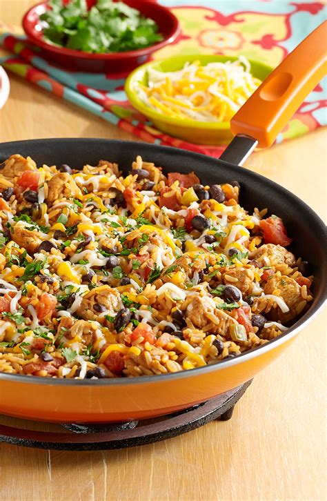 Microwave for approximately 4 minutes or until warmed through. Chicken Burrito Skillet | Recipe | Recipes, Ready set eat ...