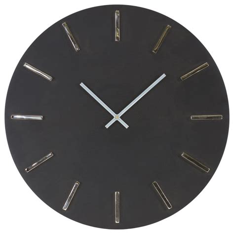 Iron Wall Clock Contemporary Wall Clocks By Melrose International