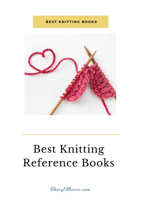 Best Knitting Reference Books - Cheryl Moreo